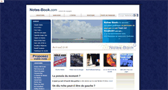 Desktop Screenshot of notes-book.com